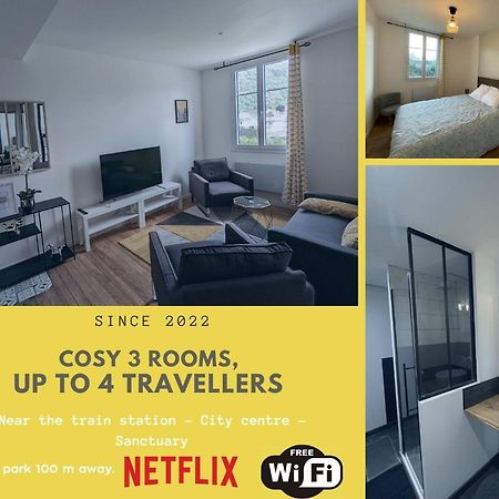 T2 Bis Cosy Proche Gare Apartment Lourdes Bagian luar foto